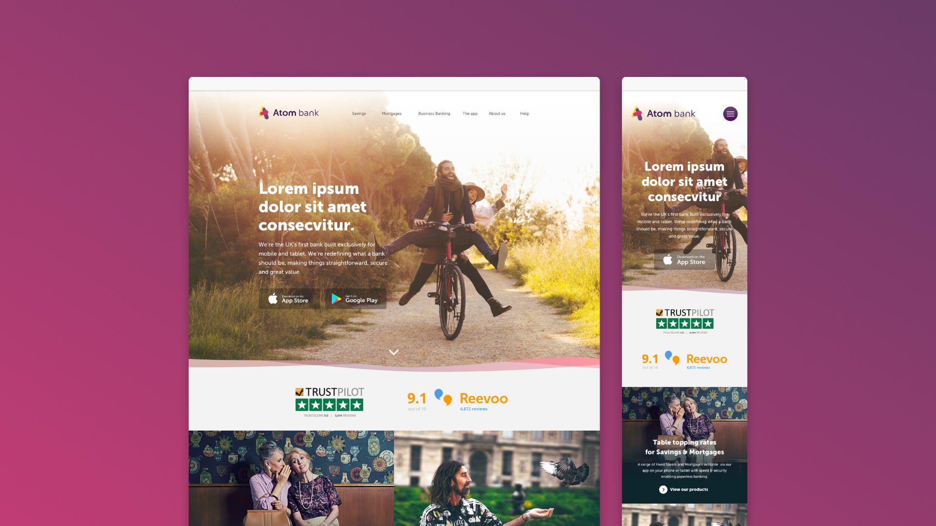 Atom website