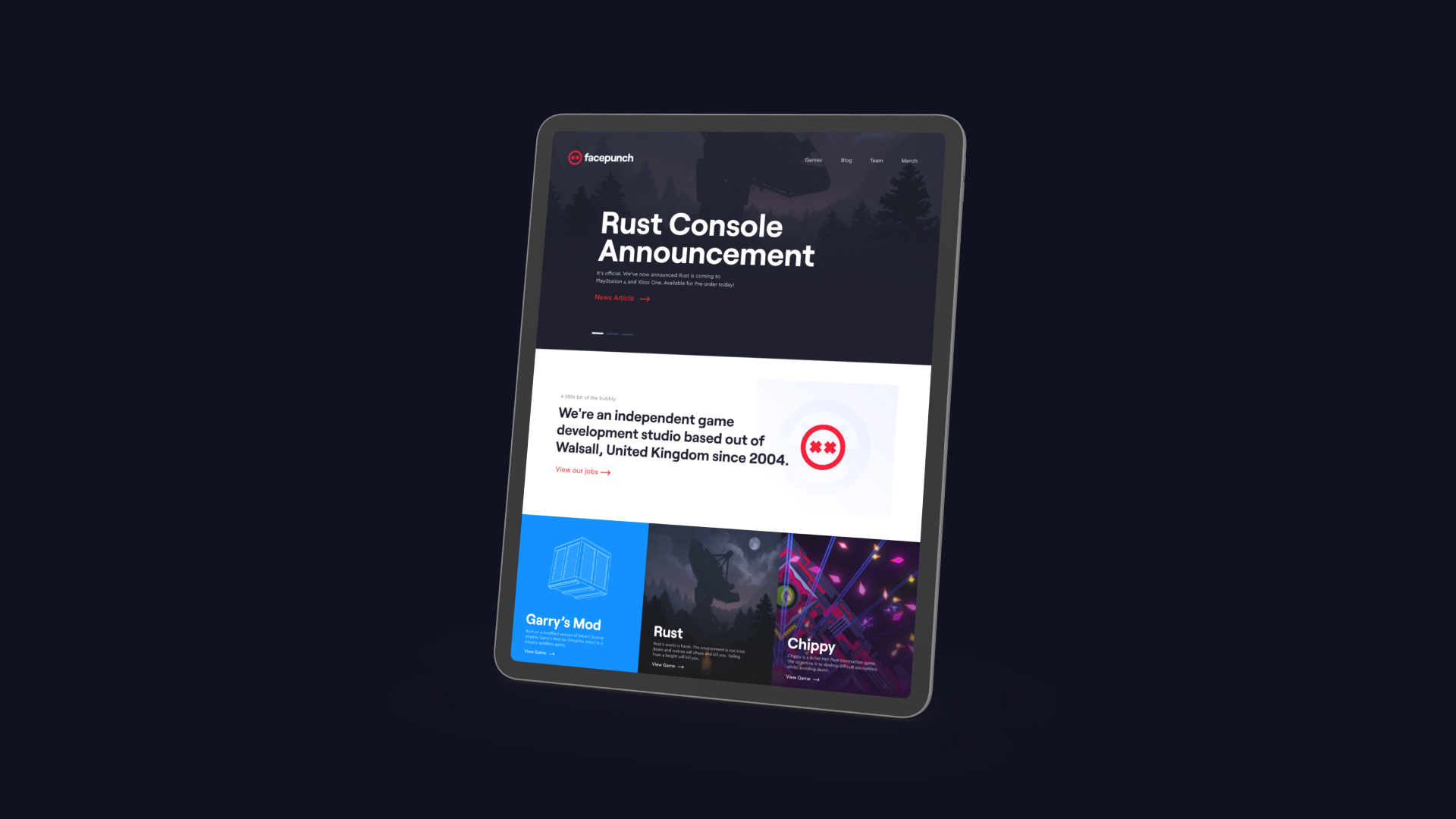 Facepunch website